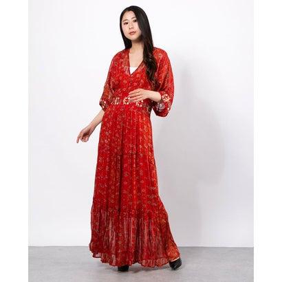 Desigual デシグアル ワンピース半袖 PORTLAND （ピンク/レッド 
