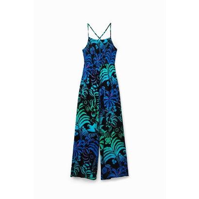 Desigual（デシグアル） トロピカル ストラップ ロングオールインワン 