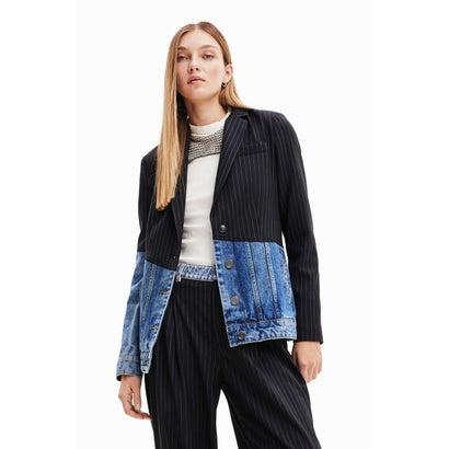 Desigual（デシグアル） デニム ハイブリッドブレザー （ブルー 