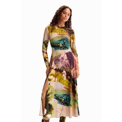 Desigual デシグアル M. Christian Lacroix コラージュ ミディ