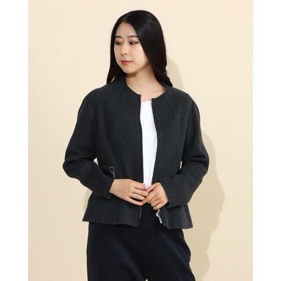 格安 ディノス Dinos ニッケマフライトダブルフェイスジャケット チャコールxグレー 高い素材 Talentoindustrial Com