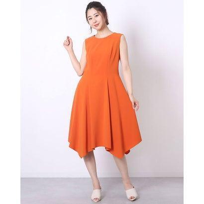 ディノス Dinos イレギュラーヘムフレアーワンピース オレンジ Di4598ew ブランド公式 Locomall ロコモール 通販 Yahoo ショッピング