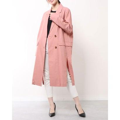 ディノス Dinos リネンコットンデザインチェスターコート ピンク Di4598ew ブランド公式 Locomall ロコモール 通販 Yahoo ショッピング