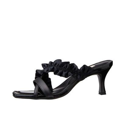 DIANA トゥクローズミュール　G42207 ダイアナ DIANA トゥクローズミュール （黒カーフ） -ファッション通販