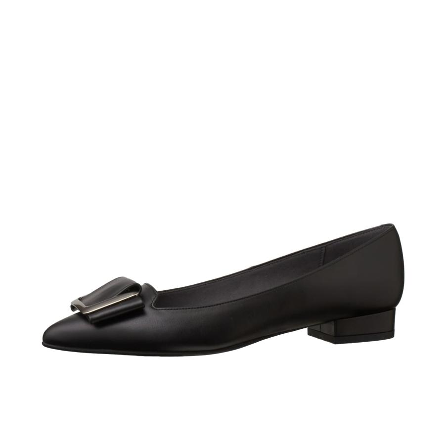 DIANA（ダイアナ） フラットパンプス （黒カーフ） : ブランド公式