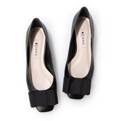 DIANA（ダイアナ） フラットパンプス （黒カーフ） : ブランド公式