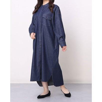 ドゥアルシーヴ Doux Archives デニムシャツワンピース Navy ブランド公式 Locomall ロコモール 通販 Paypayモール