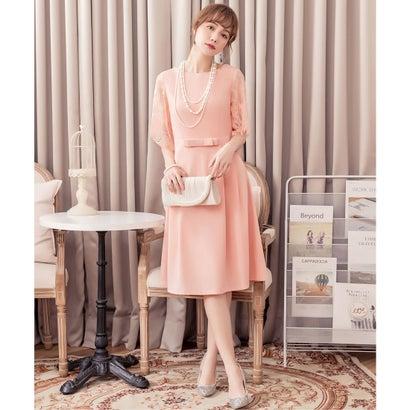 ドレスプラス Dress レーススリーブパーティードレス ピンク Dr90ew ブランド公式 Locomall ロコモール 通販 Yahoo ショッピング