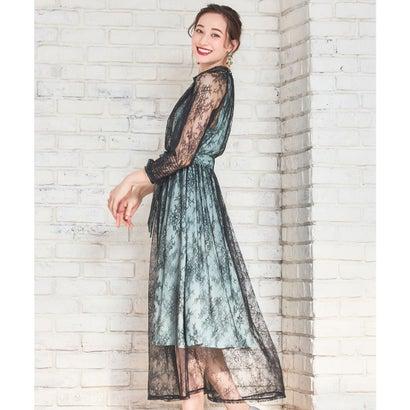 49 割引上品 ドレスプラス Dress パーティードレス ワンピース レース 披露宴 結婚式 フォーマル グリーン ワンピース チュニック レディースファッション ファッション Solcaloja Med Ec