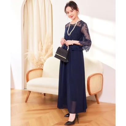 ドレスプラス Dress ワンピース レース 披露宴 結婚式 フォーマル パーティードレス ネイビー Dr90ew ブランド公式 Locomall ロコモール 通販 Yahoo ショッピング
