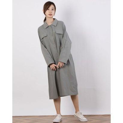 イーハイフンワールドギャラリーアウトレット E Hyphen World Gallery Outlet ミリタリーシャツワンピース Khaki ブランド公式 Locomall ロコモール 通販 Paypayモール