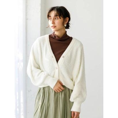 アースミュージックアンドエコロジー Earth Music Ecology フェザーヤーンニットカーディガン Ivory ブランド公式 Locomall ロコモール 通販 Paypayモール