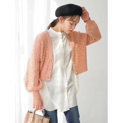 アースミュージックアンドエコロジー Earth Music Ecology ビジューボタンスラブニットカーディガン Orange ブランド公式 Locomall ロコモール 通販 Paypayモール