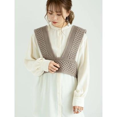 アースミュージックアンドエコロジー Earth Music Ecology 2wayハニカムニットベスト Mocha ブランド公式 Locomall ロコモール 通販 Paypayモール