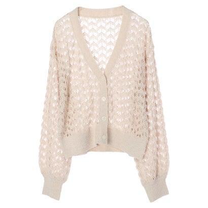 アースミュージックアンドエコロジー Earth Music Ecology テープヤーンニットカーディガン Ecru ブランド公式 Locomall ロコモール 通販 Paypayモール