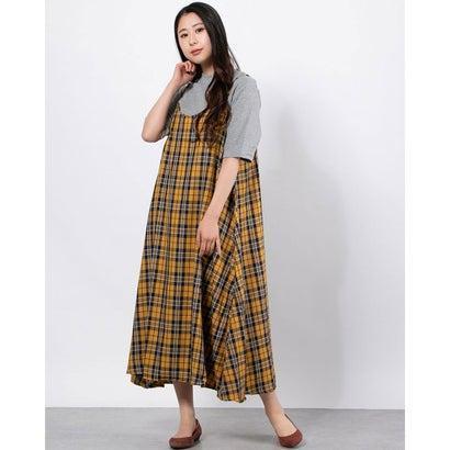 アースミュージックアンドエコロジーアウトレット Earth Music Ecology Outlet Sset2点 チェックキャミワンピース テレコイ ブランド公式 Locomall ロコモール 通販 Paypayモール