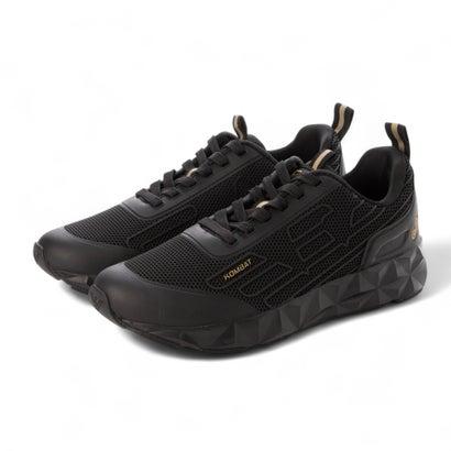 イーエーセブン エンポリオ アルマーニ EA7 EMPORIO ARMANI Triple Logo Trainer （TRIPLE BLACK+G）