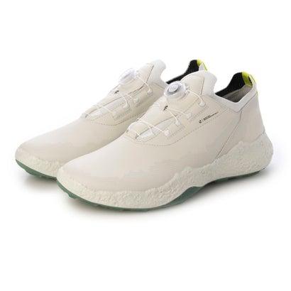 エコー ECCO ECCO ゴルフ バイオム エイチファイブ 本革 メンズ ウォータープルーフ ゴルフシューズ EU39 （WHITE）