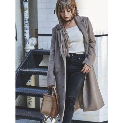 ロングブー エゴイスト Locomall ロコモール 通販 Paypayモール Egoist Iラインシングルチェスターコート Beige ブランド公式 カラーはこ Www Forumespirita Net