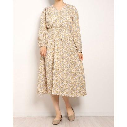 エヘカソポ アウトレット Ehka Sopo Outlet 花柄カシュクールワンピース ベージュ ブランド公式 Locomall ロコモール 通販 Paypayモール