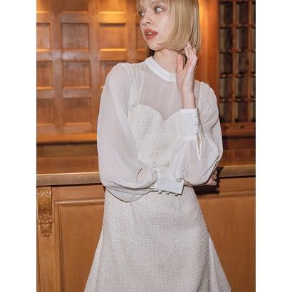 エイミーイストワール eimy istoire クラシックツイードミニワンピース  