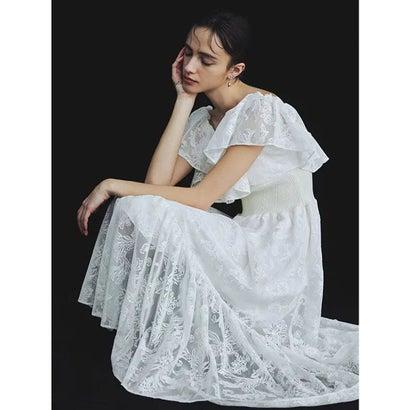 eimy istoire エイミーイストワール Lavinia Laceフレアワンピース 