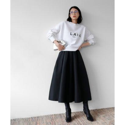 エルフランク ELFRANK グログランボックスタックフレアロングスカート