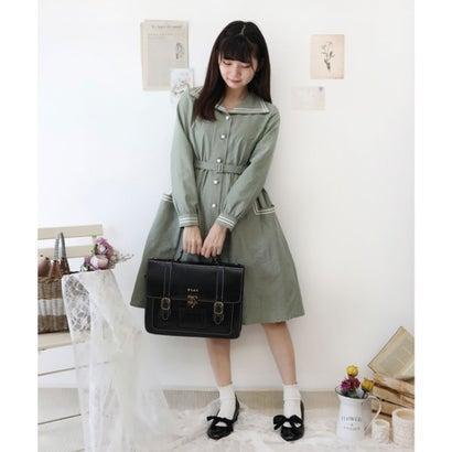 フィント F I N T 変形セーラー衿シャツワンピース L Green ブランド公式 Locomall ロコモール 通販 Paypayモール