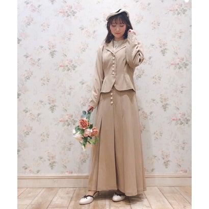 【an another angelus】 釦使いボックスタックロングスカート (フィント F i.n.t)（BEIGE）｜locondo-shopping｜02