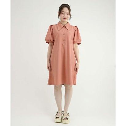 フィント F i.n.t ラビットカラークリーミーパステルポロワンピース【洗える】 （CORAL PINK）｜locondo-shopping｜08