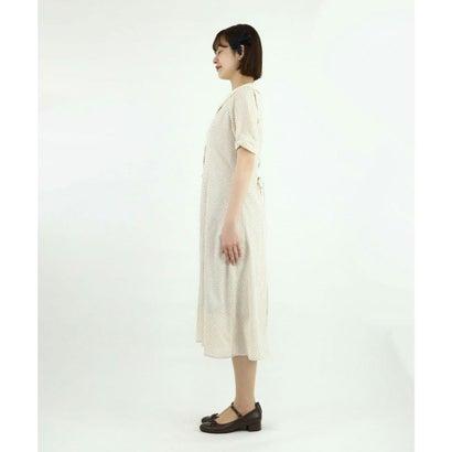 フィント F i.n.t バックレースアップクレリックドットワンピース【洗える】 （L/BEIGE）｜locondo-shopping｜05