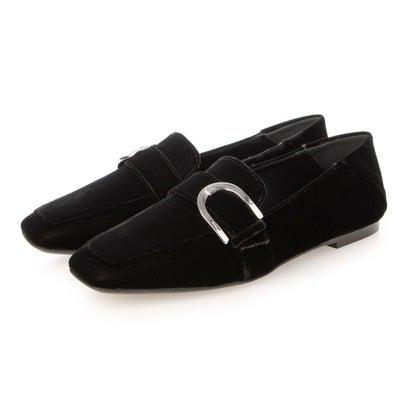 FABIO RUSCONI オペラブラックフラットシューズ FABIO RUSCONI（ファビオルスコーニ） オペラシューズ （ブラック