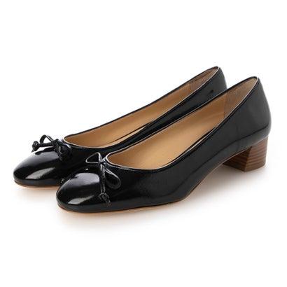 FABIO RUSCONI ファビオルスコーニ リボン パンプス （ブラック  