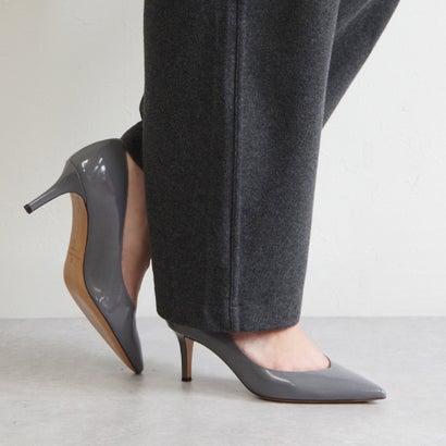 ファビオルスコーニ FABIO RUSCONI Vカットポインテッドトゥパンプス bango-ver-grigio （VERLUX GRIGIO）_4