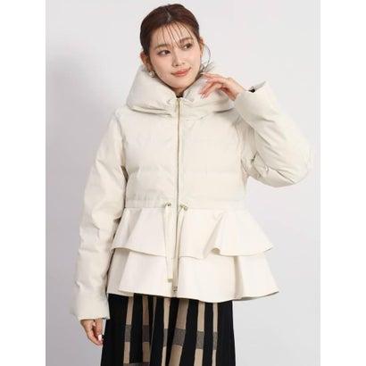 フェンネル FENNEL フリルペプラムダウンコート （オフホワイト