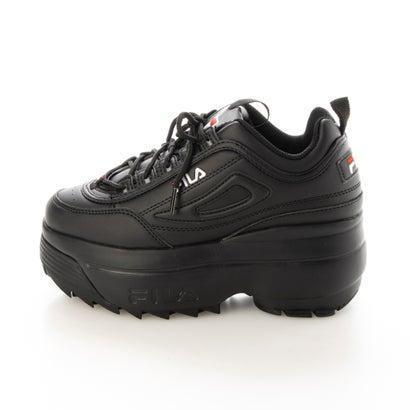 Fila フィラディスラプター ウエッジ 厚底 6 スニーカー ダンス 韓国 F0425 3032 ブラック ブランド公式 Locomall ロコモール 通販 Paypayモール