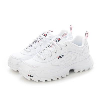 Fila フィラ ディストーター スニーカー 厚底 レディース 韓国 ホワイト Fi534bw ブランド公式 Locomall ロコモール 通販 Yahoo ショッピング