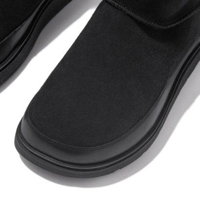 フィットフロップ fitflop GEN-FF ULTRA-MINI DOUBLE-FACED SHEARLING BOOTS （All Black）