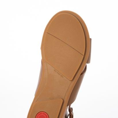 フィットフロップ fitflop GRACIE LEATHER CRISSCROSS BACK-STRAP SANDALS （Light Tan）｜locondo-shopping｜06