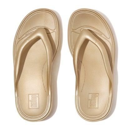 フィットフロップ fitflop RELIEFF METALLIC RECOVERY TOE-POST SANDALS （Gold）｜locondo-shopping｜02