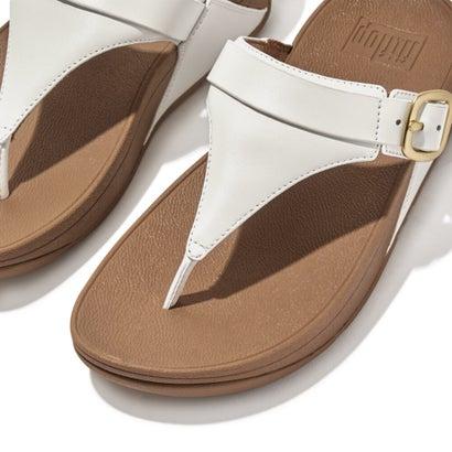 フィットフロップ fitflop LULU ADJUSTABLE LEATHER TOE-POST SANDALS （Urban White）｜locondo-shopping｜03