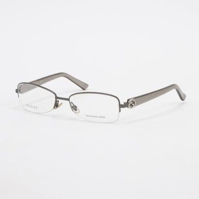 グッチ GUCCI メガネ 眼鏡 アイウェア レディース メンズ （グレー）