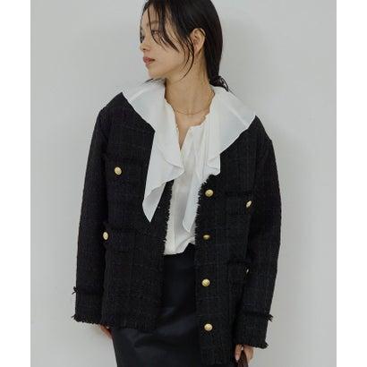 GALLARDAGALANTE（ガリャルダガランテ） ツイードジャケット （black