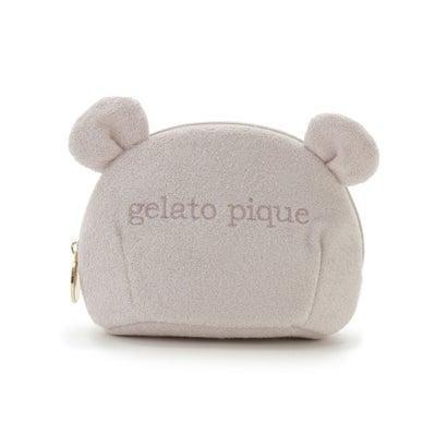 ジェラートピケ Gelato Pique コットンパイルベアポーチ ベージュ ブランド公式 Locomall ロコモール 通販 Paypayモール