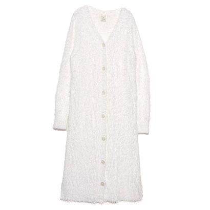 ジェラートピケ Gelato Pique フェザーロングカーディガン オフホワイト ブランド公式 Locomall ロコモール 通販 Paypayモール