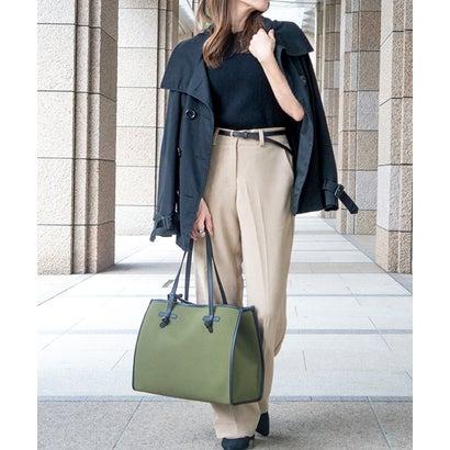 GIANNI CHIARINI ジャンニ キャリーニ トートバッグ （カーキ  