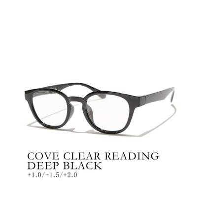ジュガードフォーティーン jugaad14 COVE CLEAR READING 老眼鏡/リーディンググラス （ダークブラック）