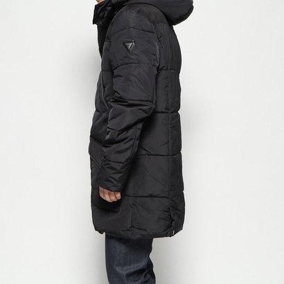 guess white winter jacket