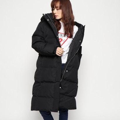 guess long down jacket