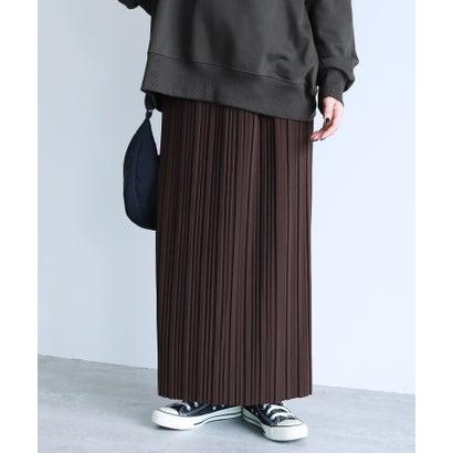 レカ reca ランダムプリーツタイトスカート（y2775） （ダークブラウン